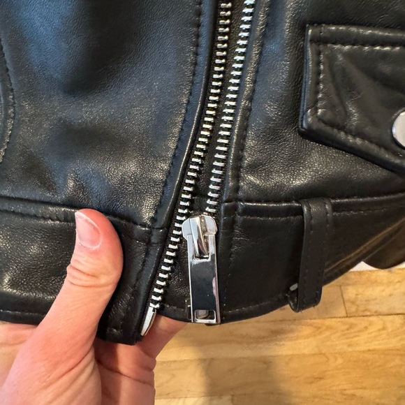 Zara Leather Jacket - Picture 3 of 5